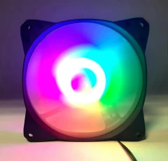 فن کیس 12×12 چراغ دار RGB