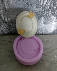 قالب سیلیکونی قاب گیفتی پروانه ای