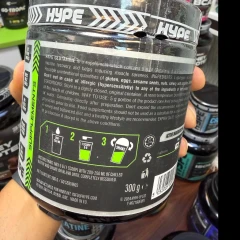 پودر ال گلوتامین میکرونایز هایپ اسپورتس نوتریشن 300 گرم | Hype Sports Nutrition Pure Glutamine 300g
