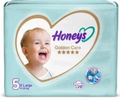 پوشک بچه هانیز سایز 5