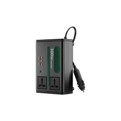 اینورتر خودرو گرین لاین مدل Green Lion GNGC300PIN Car Inverter GC-300