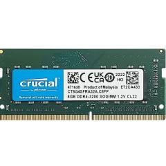 رم لپ تاپ کروشیال DDR4 3200MHZ 8GB