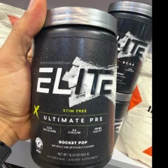 پودر پمپ قبل از تمرین بدون کافئین اولتیمیت پری الیت ایکس 432 گرم | Elite X Ultimate Pre Stim-Free 432g