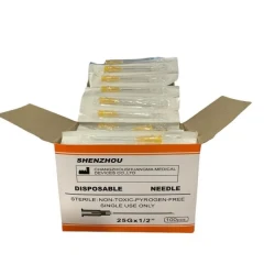 سرسوزن شنزو گیج 25 طول 13 میل(قیمت هر عدد فروش بسته 100 عددی)