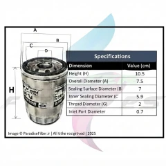 فیلتر روغن اصلی فورد موستانگ ، شورولت کامارو ، کادیلاک OEM : AA5Z-6714-A / موتورکرافت FL-500S