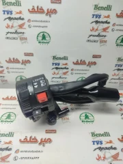 قلوه سوییچ سمت چپ بوق موتور تریل فلات پرواز طرح crf سی ار اف کاربرات (دسته ساسات دار)