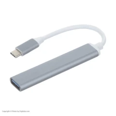 هاب USB-C چهار پورت مدل C-809