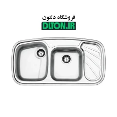 سینک استیل البرز مدل 611 توکار