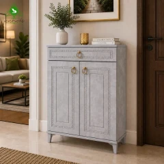 جاکفشی دو درب MDF وکیوم مدل زنجیری