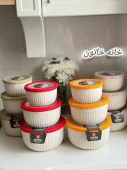 ظرف نگهدارنده غذا 4 عددی کاپریس