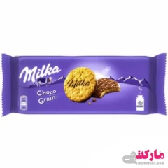 بیسکوییت غلات با روکش شکلات شیری میلکا 126 گرم