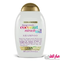 شامپو روغن نارگیل میراکل او جی ایکس Coconut Miracle Oil حجم 385 میل OGX‌