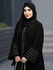 عبا زنانه عربی مغزی دوزی مدل خاتون_شیکانکده