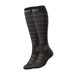 جوراب کوهنوردی کریویت CRIVIT Ski Socks مشکی خاکستری