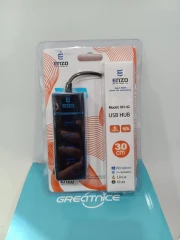 هاب USB پرسرعت ENZO مدل UH-42 | 4 پورت با سرعت 5 Gbps (USB 3.0) برای کامپیوتر و لپ‌تاپ