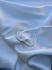 بنگل طرح گره نقره ای