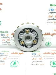 4 چهار شاخ کلاچ (دیسک) زیر و رو کامل موتور tvs راکس و نئو 125 و بی کلاچ ویو 130 (شرکتی) (3 سه پیچ)