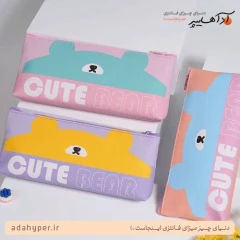 جامدادی تک زیپ cute bear