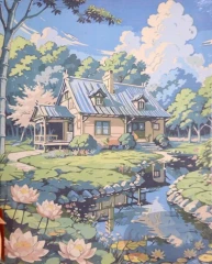 بوم نقاشی شماره‌دار 50×40