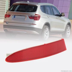 شبرنگ سپر عقب چپ و راست بی ام و X3 سال های 2011 تا 2017 (اورجینال) | Rear Bumper Reflector, Waterproof Bumper Night Reflector for F25 X3
