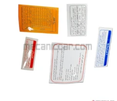 ارم برچسب روی سینی فن پراید ارادپارت