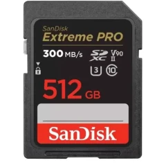 کارت حافظه SDXC سن دیسک مدل Extreme PRO کلاس 10 استاندارد UHS-II U3 سرعت 300M/S ظرفیت 512 گیگابایت