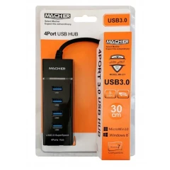 هاب USB 3.0 چهار پورت MACHER مدل MR-211
