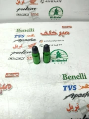 سر والف لاستیک (تایر) فشنگی کوتاه سبز