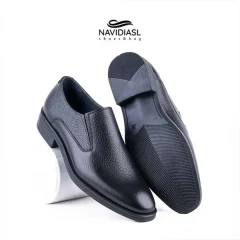 کفش چرم مردانه مدل فرهاد کد 7030011