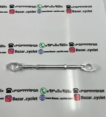 میل وسط فرمان رنتال ریگلاژی موتور سیکلت استیل