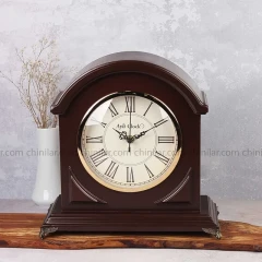ساعت رومیزی چوبی ایلی کلاک کد 777