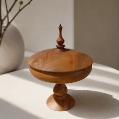 شکلات خوری یا آجیل خوری چوبی
