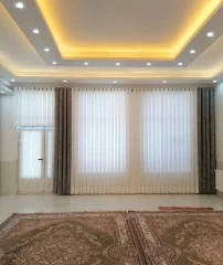 پرده حریر شیشه ای نازک