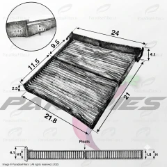 فیلتر کابین طرح اصلی GC6 جیلی OEM 1017025894 / وارداتی