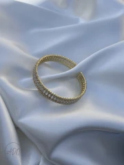 بنگل مجلسی نگین دار طرح تنیسی