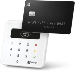 کارتخوان سیار SumUp Air مدل NFC دار با قابلیت اتصال بلوتوث سازگار با Apple Pay و Google Pay (مناسب کسب‌وکارهای سیار)