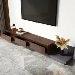 میز تلویزیون ساده و شیک چوبی آندیا