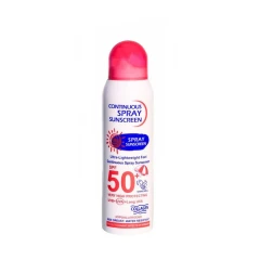 اسپری ضد آفتاب بی‌رنگ وکالی، SPF
