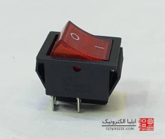 کلید راکر پهن چراغ دار خارجی پایه آهن