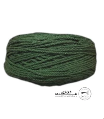 نخ مکرومه بافی سبز چمنی