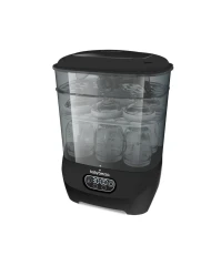 دستگاه استریل و خشک کن شیشه شیر بیبی برزا Baby Brezza Bottle Sterilizer and Dryer Advanced (مشکی)