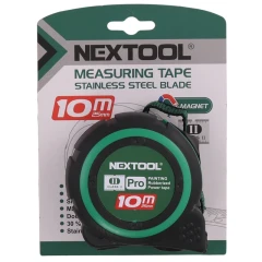 متر فلزی 10متری نکستول ضد ضربه حرفه ای NEXTOOL
