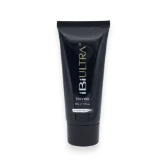 پلی ژل کاشت ناخن ای بی ای iBi ULTRA | رنگ شیری شاین‌دار Shiny Milky 05 | حجم 60 گرم