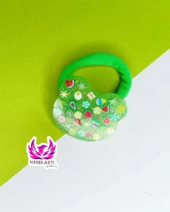 کش مو خرس میوه ای سبز جنس رزین