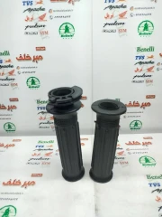 لاستیک سر دسته فرمان گاز و کلاچ چپ و راست با استخوانی موتور تریل روان