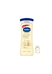 لوسیون بدن جو دوسر وازلین اصل Vaseline Dry Skin Repair Body Lotion 400ML