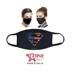 ماسک آلودگی تنفسی طرح دار مدل superman