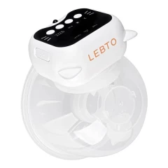 شیردوش برقی لبتو LEBTO پرتابل نوزاد مدل Gennaro – با قابلیت ماساژ و تنظیم مکش