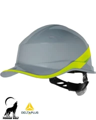 کلاه ایمنی مدل دایموند بیسبال دلتاپلاس HALMET DIAMOND V GREY DELTA PLUS