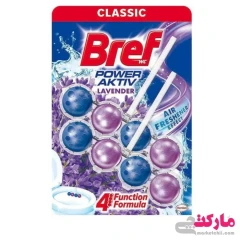 خوشبو کننده توالت فرنگی رایحه اسطوخودوس برف 8 عددی Bref